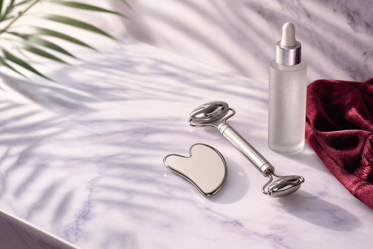 The SilkyGlow™ Elite Cryo-Steel Sculpting Duo
